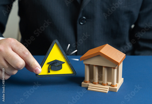 Slika na platnu Shortage of students for the academic year in colleges and universities