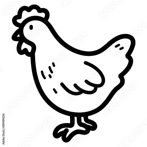 hen illustration