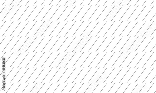 Thin diagonal lines creating a structured pinstripe effect. Slash backdrop. Minimal black and white seamless pattern for backgrounds, borders, infographics, and professional layouts