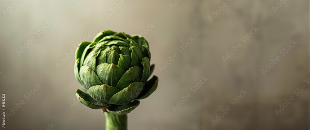 Fototapeta premium Artichoke used as a backdrop display