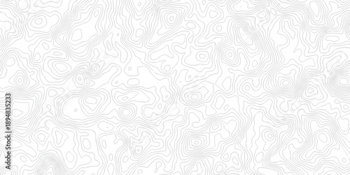 Topo grid map paper black, white contours topography stylized height of the lines map. line counter map terrain design. 