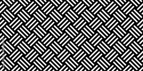 Minimal line Seamless geometric pattern with shapes. Decoration and maze ornament square wall tile.