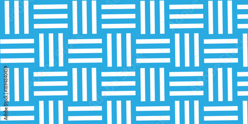 Minimal line Seamless geometric pattern with shapes. Decoration and maze ornament square wall tile.