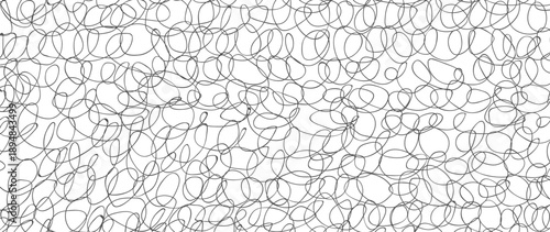 Crosshatch Linear Doodle Loop Background Texture