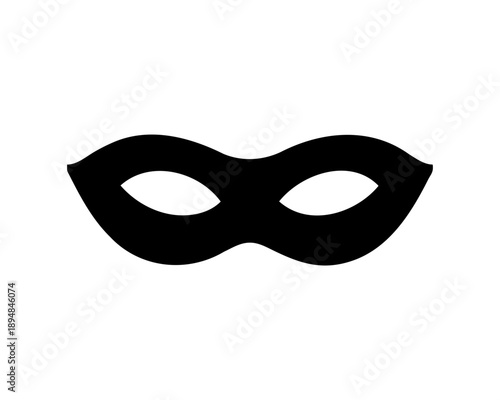 carnival mask isolated on white