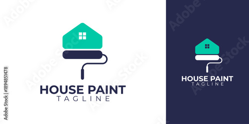 House Paint Logo for House Painting Business