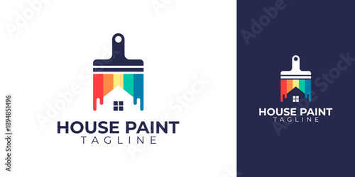 House Paint Logo for House Painting Business