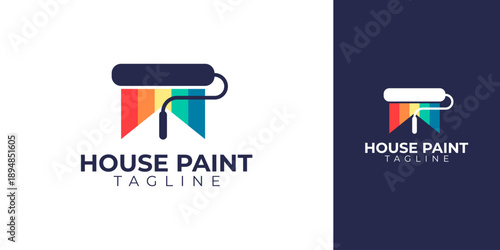 House Paint Logo for House Painting Business