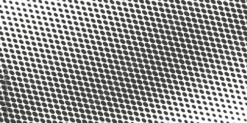 Titik-titik halftone putih dan hitam pola warna latar belakang tekstur grunge gradien. Ilustrasi vektor gaya olahraga komik seni pop titik. eps 10