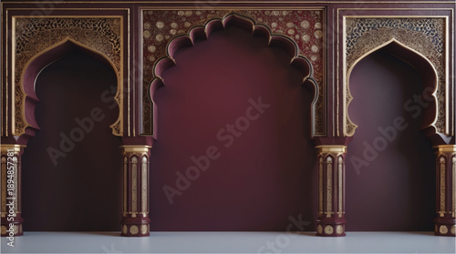 antique door in the alhambra