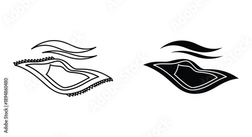 Eye Illustration, Simple Eye Drawing