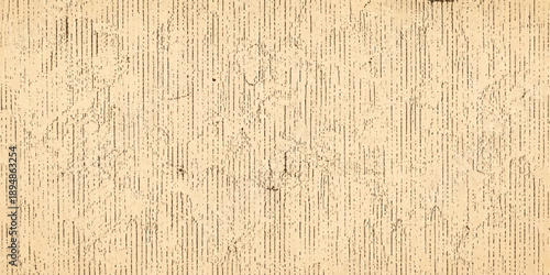 Aged brown wood and vintage grunge paper textures create a rough wooden board surface pattern with a weathered timber backdrop for a blank antique material design