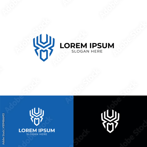 guard logo, shield logo, spider logo, pest control logo, sureguard logo, shield spider logo, spider shield logo