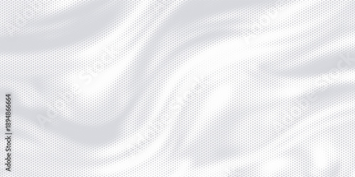 Light Gray Flowing Abstract Halftone Dot Pattern Background