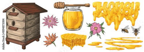 Nature's sweet gift of honey