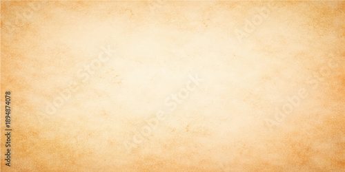 Aged vintage parchment paper with a stained brown grunge texture and rough antique surface design for a blank retro aesthetic