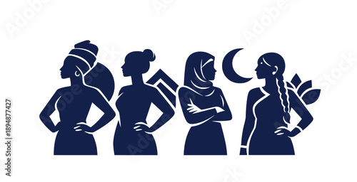 A minimalist composition featuring a dark blue circular shape on a stark white background high quality