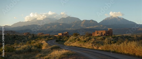 Panel kuchenny z motywem Mountains and rural scenery in northwest Argentina