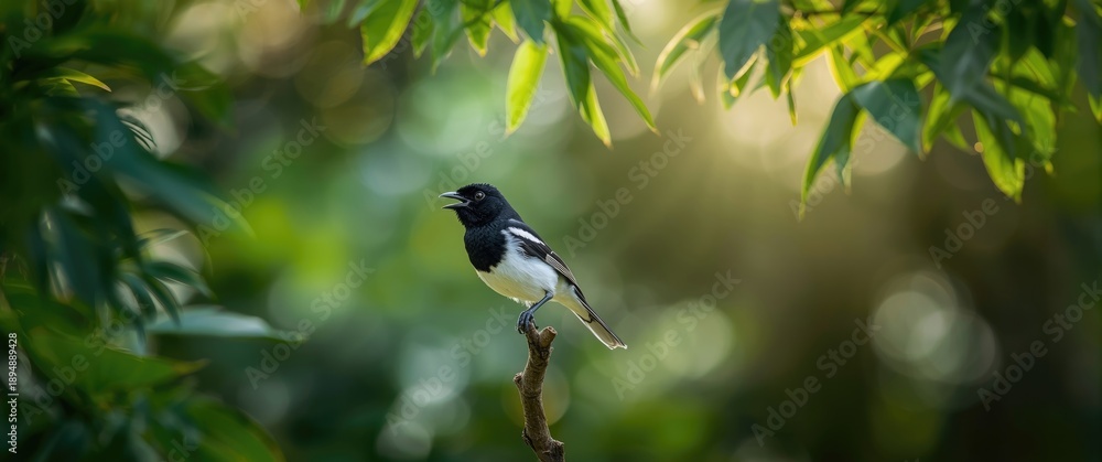 Obraz premium Oriental Robin Magpie