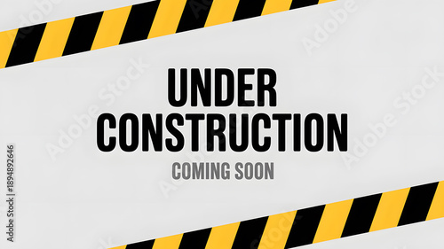 A sign indicating that a site is under construction and coming soon