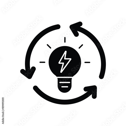 new idea concept line icon. Simple element illustration. new idea concept outline symbol design.