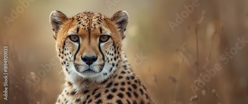 Centre-shot of a Cheetah photograph