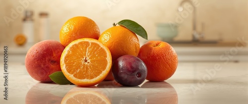 Different Types of Fruits Combined