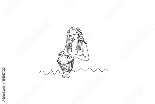 Hand drawn people characters bundle illustration, casual men and women musicians sketch style outline vector set for creative design
