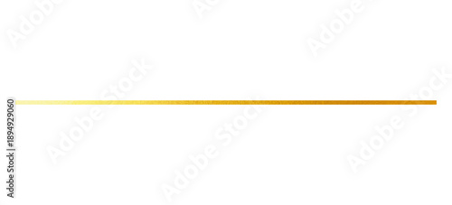 Golden line, gold line, straight golden line