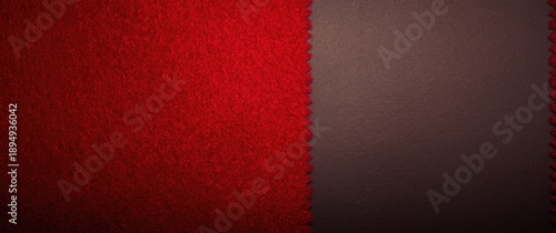 Red felt texture detailed shot, crafts, do it yourself, top view, flat lay, perfect for shop displays and master classes