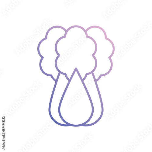 Bok Choy vector icon