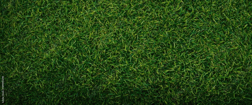 Fototapeta premium Nature background featuring green grass texture