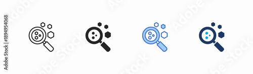 Set of pattern icon collection in multiple style. Icon suitable for web and mobile application