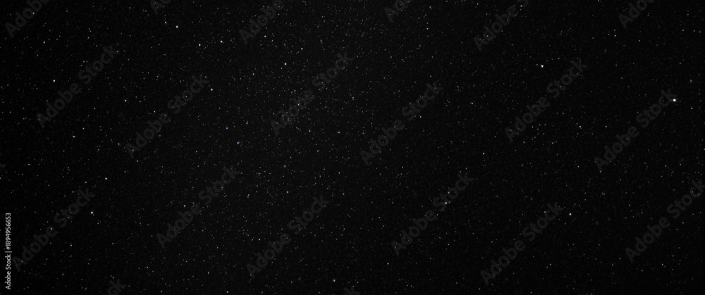 Fototapeta premium Starry night sky featuring black galaxy and universe backdrop