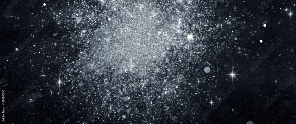 Obraz premium silver abstract background