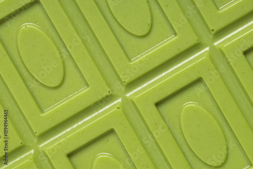 Texture of sweet matcha cho...