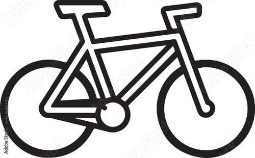 bicycle icon vector