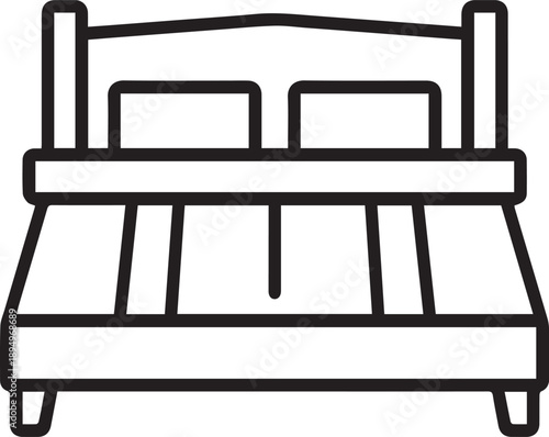 vector illustration of a bench