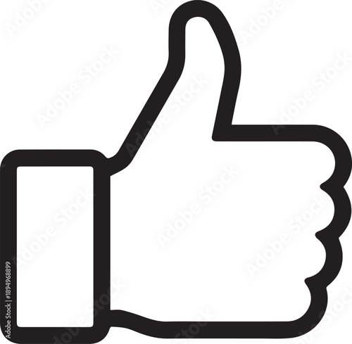 vector thumb up