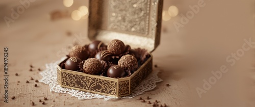 Delectable dark chocolate p...
