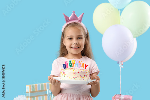 Cute little girl with Birth...