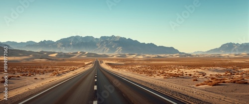 Beautiful desert scene feat...