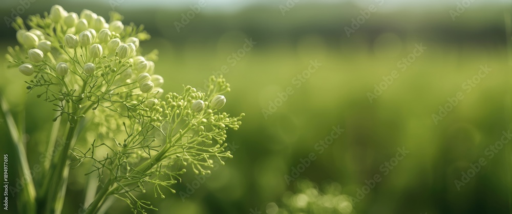 Naklejka premium Seeds of Fennel Plant