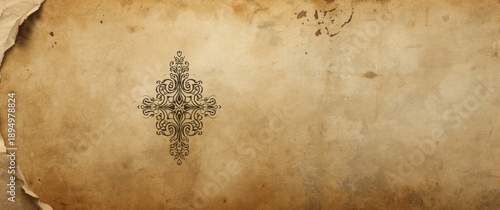 Old paper background featur...