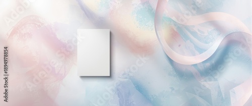 Ethereal backdrop with a no...