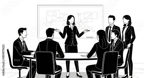 business people in a meeting