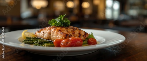 Vegetable-Studded Baked Sal...