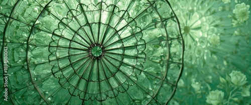 Decorative stained glass te...