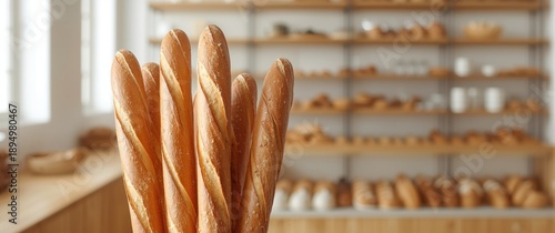 A multitude of baguettes