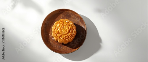 Close-Up of Salted Egg Moon...
